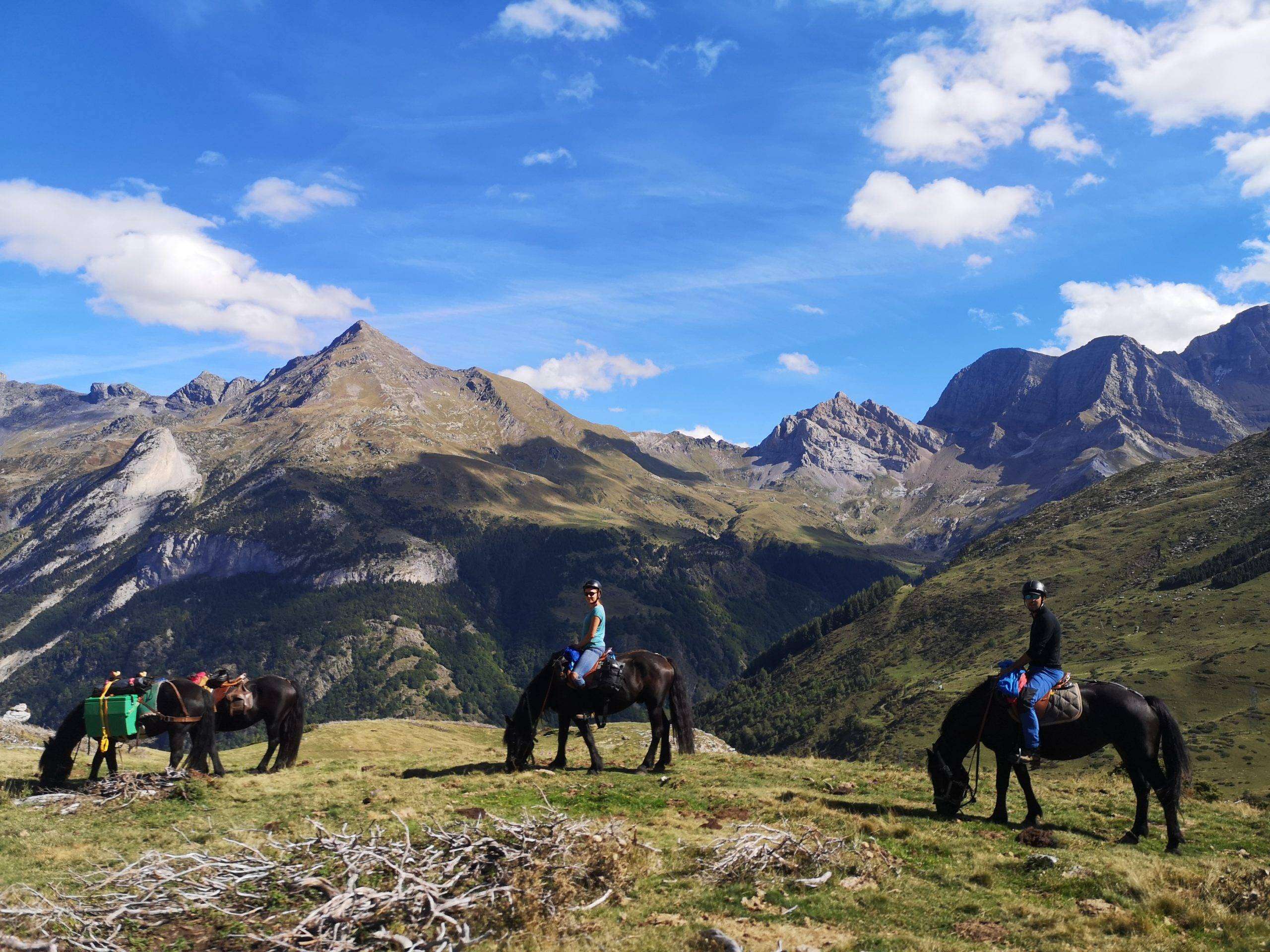 randonnée équestre Gavarnie - gandalha