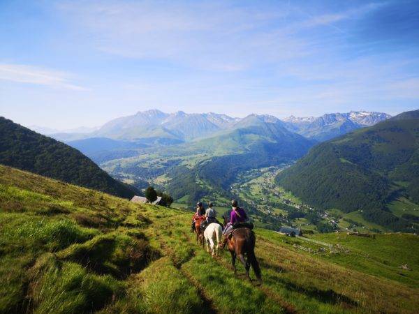 randonnée à cheval Haute Bigorre - gandalha