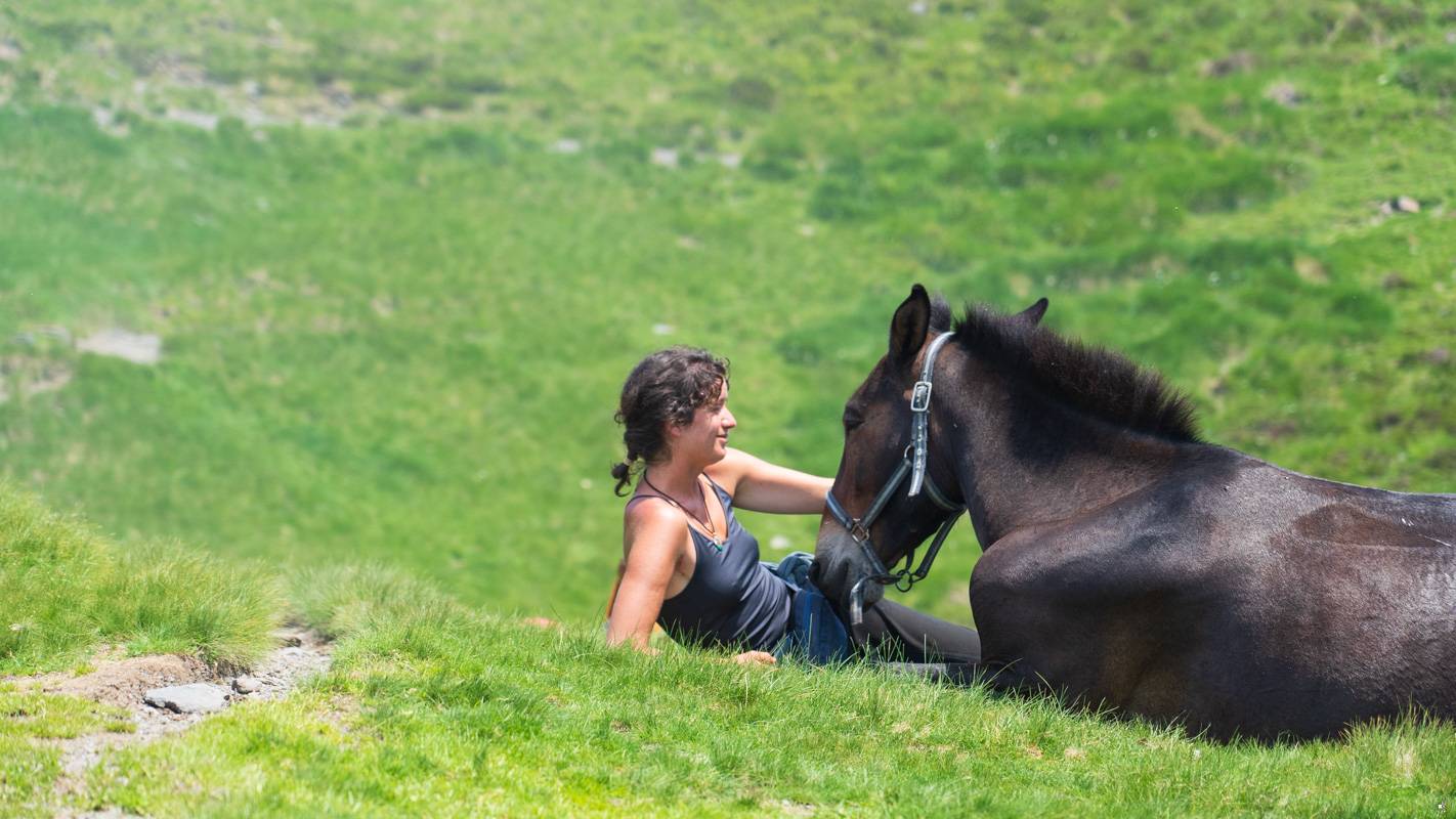voyages à cheval pyrénées - gandalha voyage