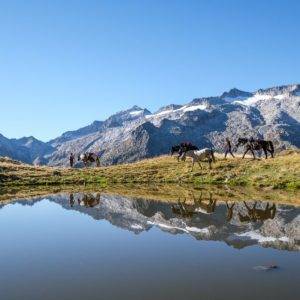traversée des Pyrénées à cheval - gandalha