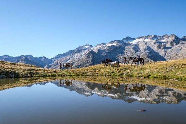 traversée des Pyrénées à cheval - gandalha