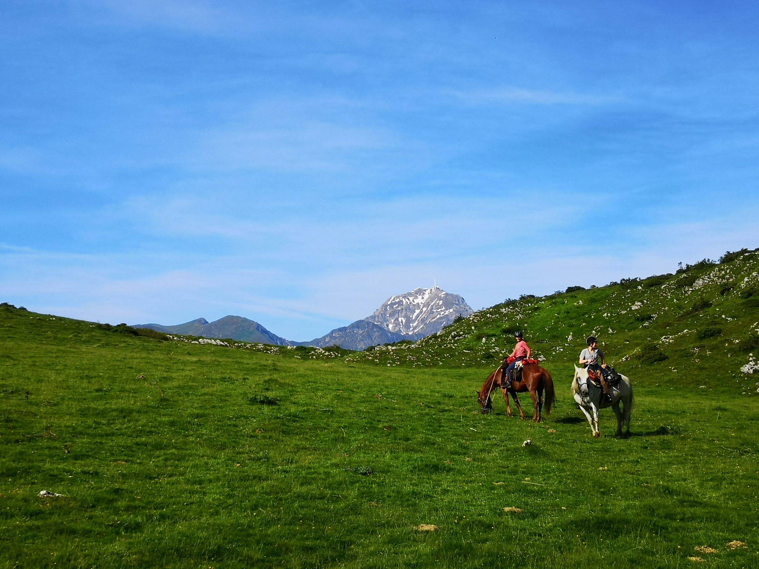 week end à cheval dans les Baronnies des Pyrénées - gandalha