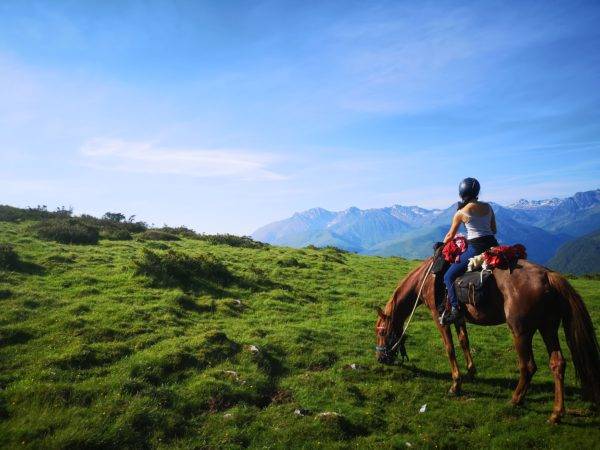 randonnée à cheval Pic du Midi - gandalha voyage