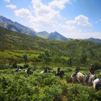 3 jours de rando à cheval Pyrénées Val d'Azun - gandalha