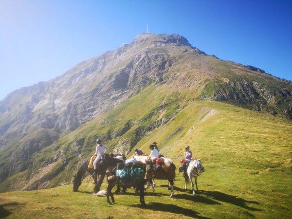 randonnée à cheval, Pic du Midi, hautes pyrénées - gandalha voyage