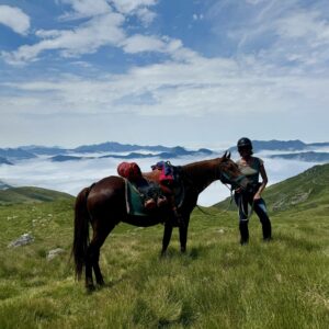 randonnée à cheval haute montagne dans les Pyrénées - gandalha voyages